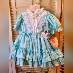 Martha’s Miniatures We’re Fussy Vintage 1980s Full Circle Dress